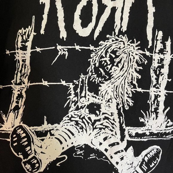 Vintage single stitch korn t shirt - Picture 3 of 5